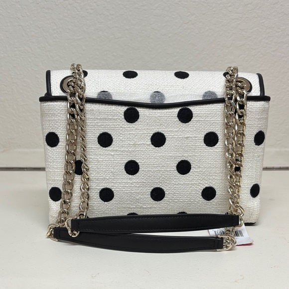 Kate Spade White and Black Polka Dot Shoulder Bag - Picture 2 of 10